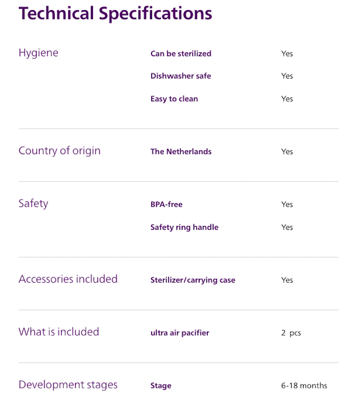 philips avent soother ultra air night time glow in the dark pacifier puting tidur 宝宝安抚奶嘴